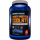 BodyTech Whey Protein Isolate Powder, Rich Chocolate Flavor, 25g Protein per Serving, High Concentrated Protein Powder with Amino Acids & BCAAs for Men and Women, Gluten Free, 3 lb, 43 Servings
