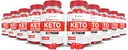 (10 Pack) Rapid Lean Keto ACV Gummies Extreme 2000MG Rapid Lean Keto Gummies Apple Cider Vinagar Formuleret med Pomegranat Beet Juice Powder B12 Vegan Non GMO 600 Gummys