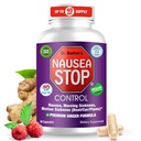 Dr. Bartons Kvalme Stop - Natural Ingefær, Non- Drowsy Kvalme Relief Pills for Voksne & Børn, Anti Kvalme, Opsat Mave, Morgenkvalme & Graviditet Kvalme - Rejse Essentials - 80 Kapsler (1 pakke)