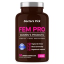 Fem Pro Probiotika for kvinder. 17 Klinisk effektive Strops til Vaginal, fordøjelse og immunforsvar, Urinary Tract Health, pH Balance og Mood. 60 Veggie Kapsler, 2 Måned Supply
