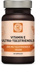 Ultra Tocotrienol 200mg Vitamin E Vegan - Alle 4 tocotrienoler - Alpha Tocotrienol + Beta Tocotrienol + Gamma Tocotrienol + Delta Tocotrienol - No Tocopherols (30)