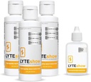 LyteLine LyteShow Sugar- Free Electrolyte Supplement, 3 Pack, 120 Servering - Keto Friendly, Zink og Magnesium til hurtig rehydrering, træning, Muscle Recovery og energi - Vegan