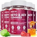(5 Pack) Keto ACV Gummies Extreme1500MG Keto Gummies Apple Cider Vinegava Formuleret med Pomegranat Beet Juice Powder B12 Vegan Non GMO 300 Gummies