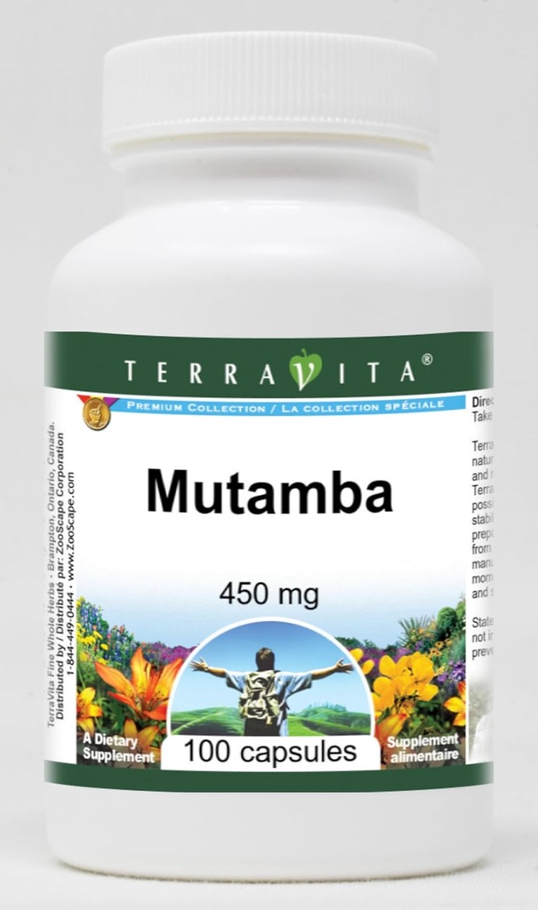 Mutamba - 450 mg (100 kapsler, ZIN: 520897) - 3 pakning
