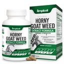 Horny Goat Weed med Maca Root, Tongkat Ali, L- Arginin & Panax Ginseng - Mand Performance & Libido Booster Supplement - Energi, Stamina & Vitality Pills til mænd og kvinder - 60 kapsler
