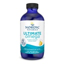 Nordic Naturals Ultimate Omega Liquid, Lemon Flavor - 8 oz - 2840 mg Omega-3 - Højpotens Fish Oil tillæg med EPA & DHA - fremmer hjerne og hjerte sundhed - non-GMO - 48 Serveringer