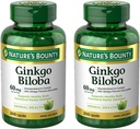 Nature 's Bounty Ginkgo Biloba 60mg kapsler, 200 greve (pakke med 2)