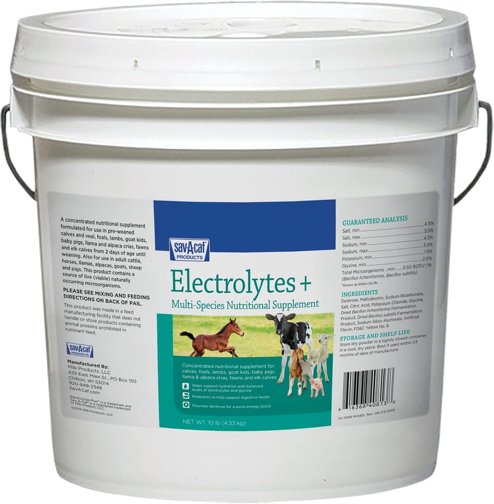 633011 Elektrolyter Plus Multi- Art Supplement, 10 LB