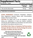 Zink Gluconat 50mg & vitamin B12 6000 mcg