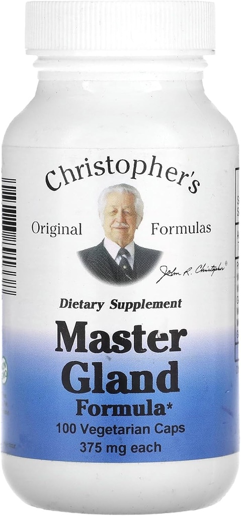 Christopher 's Original Formulas Master Gland Formel 100 VegiCaps