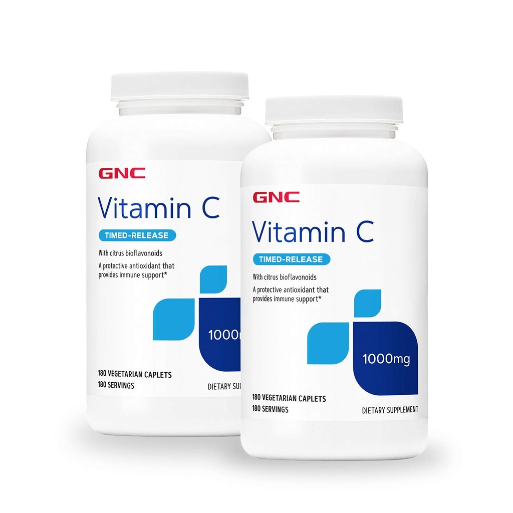 GNC-vitamin C tids- release 1000 mg - Twin Pack