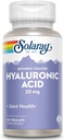 SOLARAY Hyaluronsyre • 124; Hjælper støtte sund fælles komfort og hud sundhed • 124; med C-vitamin • 124; 30 VegCaps