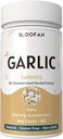 Hvidløg Kapsler 500mg • 124; Koncentration af 10: 1 Uddrag Pulver • 124; Allium sativum • Herbal Supplement • 124; Natural, Non- GMO, Gluten- Free, No Kunstige Additiver (60 Greve (Pack of 1))