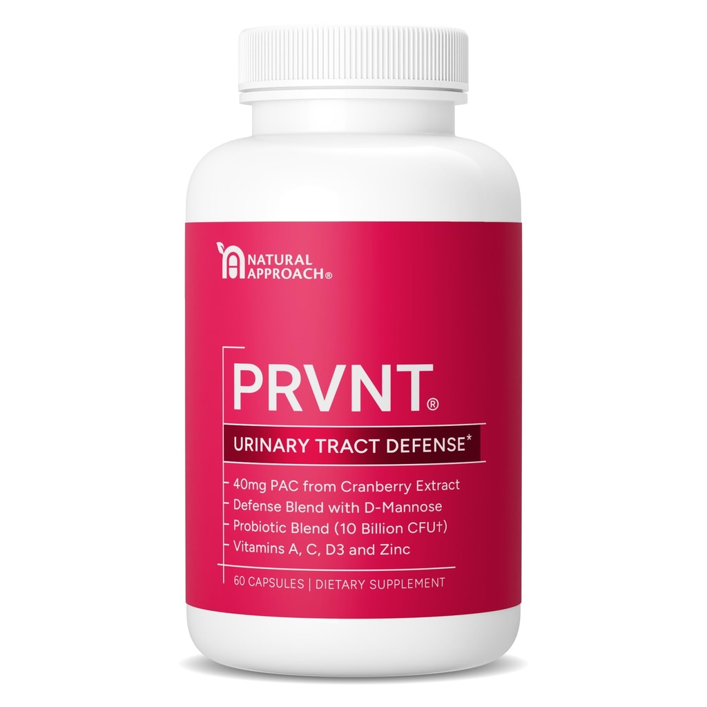 Urinary Tract Defense med Cranberry PAC, D- Mannose, Probiotika & VitumePossement 124; UTI Avoidance & Brege Support Supplement 124; Mest kraftfulde Cranberry Pills til kvinder & Mænd