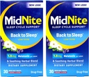 Midnite Sleep Aid til lejlighedsvis søvnløshed, 30 tyggetabletter (Værdi pakke af 2)