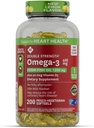 Member 's Mark 600mg Omega-3 fra Fish Oil med 50 mcg vitamin D3 (200 Greve)