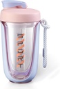 Shaker kopper til protein shakes 20 oz protein shaker flaske Tea Leak Beof Den perfekte shaker til gym, Pre-workout flaske Cocktail Shaker Cup