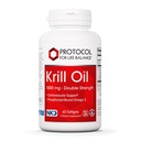 PROTOKOL FOR LIV BALANCE Krill Oil 1.000mg - Extra Strength Krill Oil Supplement - DHA & EPA - med Astaxanthin - Support Heart, Brain, Joints - non-GMO & halal - 60 Softgels