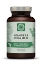Vitamin E - alle 8 tocopheroler + tocotrienoler 400 IE Vegan - alfa tocopherol / tocotrienol + beta tocopherol / tocotrienol + Gamma tocopherol / tocotrienol + Delta tocopherol / tocotrienol (180)
