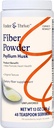 Foster & Thrive Daily Psyllium Husk Powder Supplement, 4- in-1 Fiber til fordøjelsesbesvær Laxative, Relieves Occasional Forstoppelse, Sødet w / Real Sugar, Original Flavor, 48 doser