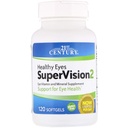 21. århundrede Sunde øjne SuperVision2 Softgels, 120 Greve (pakke med 2)