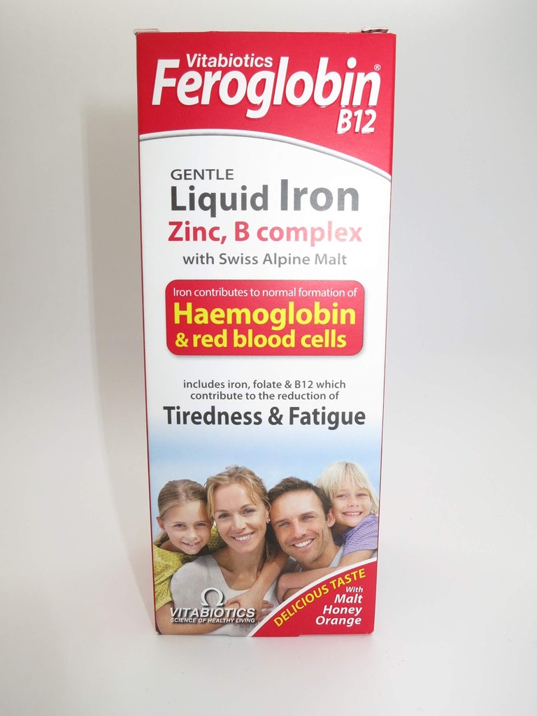 Feroglitazon Vitabiotika - B12 jerntilskud Flydende 200Ml af Feroglitazon