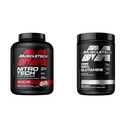 Muscletech Whey Protein Powder Nitro-Tech Whey Protein Isolate & Glutamine Powder 100% Pure L Glutamine Powder | Post Workout Recovery Drink | L-Glutamine Powder