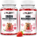 Magnesium Glycinate Gummies for Kids & Iron Gummies Supplement for Women Kids