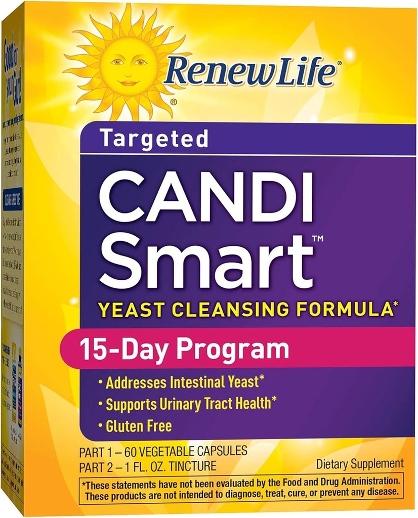 Renew Life Candismart - 15-dages program, 2 Part Kit