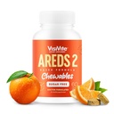 AREDS 2 Sugar- Free Eye Vitaminer - Alternativ til Lutein Gummies for Eye - Lutein for Eye Health - Premium Sugar- Free Eye Vitaminer - Eye Care Kosttilskud til voksne (tyggetabletter)