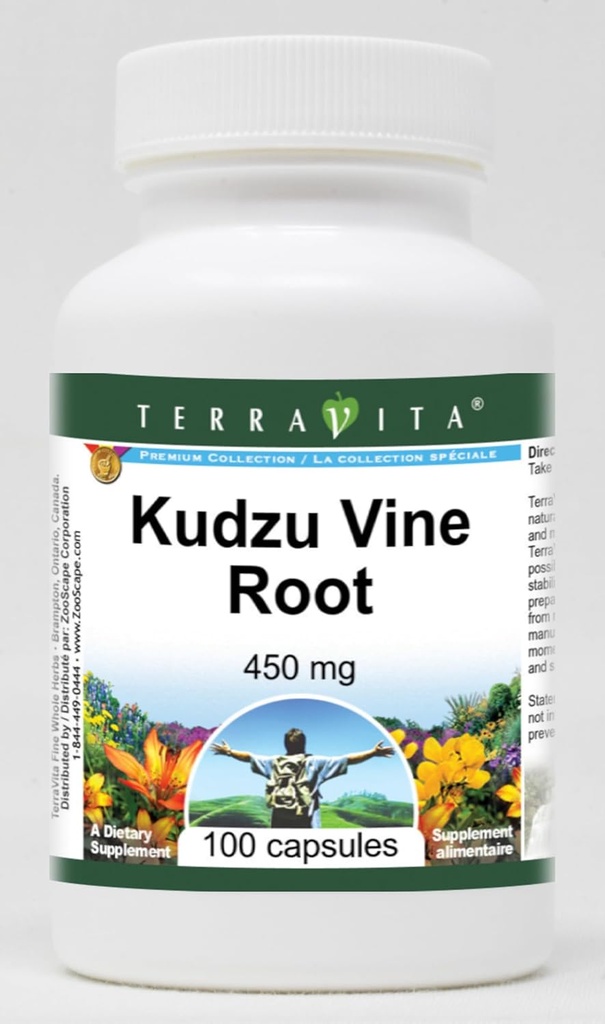 Kudzu Vin Root - 450 mg (100 kapsler, ZIN: 511857)