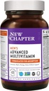 Nyt kapitel Mænds Multivitamin, Hver mand, Gæret med Probiotika + Selenium + B Vitamin + Vitamin D3 + Økologiske non-GMO ingredienser - 48 ct (Packaging May Vary)