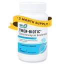 Klaire Labs SFI Health Ther- Biotic Saccharomyces Boulardii Probiotika til kvinder & mænd - S Boulardii Probiotika til fordøjelsessygdomme & immunforsvar - understøtter sund intestinal Flora (60 kapsler)