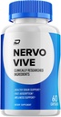 Nervo Vive Brain supplement kapsler - NervoVive All- Natural Maximum Strength Formel for Forbedret hukommelse og fokus piller, Vive Nervo support og anmeldelser (1 pakke - 60 kapsler)