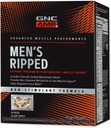 GNC Mænds Ripped Clinically Studied Multivitamin Blend, Lean Muscle Support, Non- Stimulant Formel, 30 Serveringer
