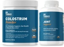 Dr. Tobias Joint Support Supplement og Colostrum Powder - Understøtter fælles mobilitet, brusk sundhed, og immunfunktion - ikke-GMO