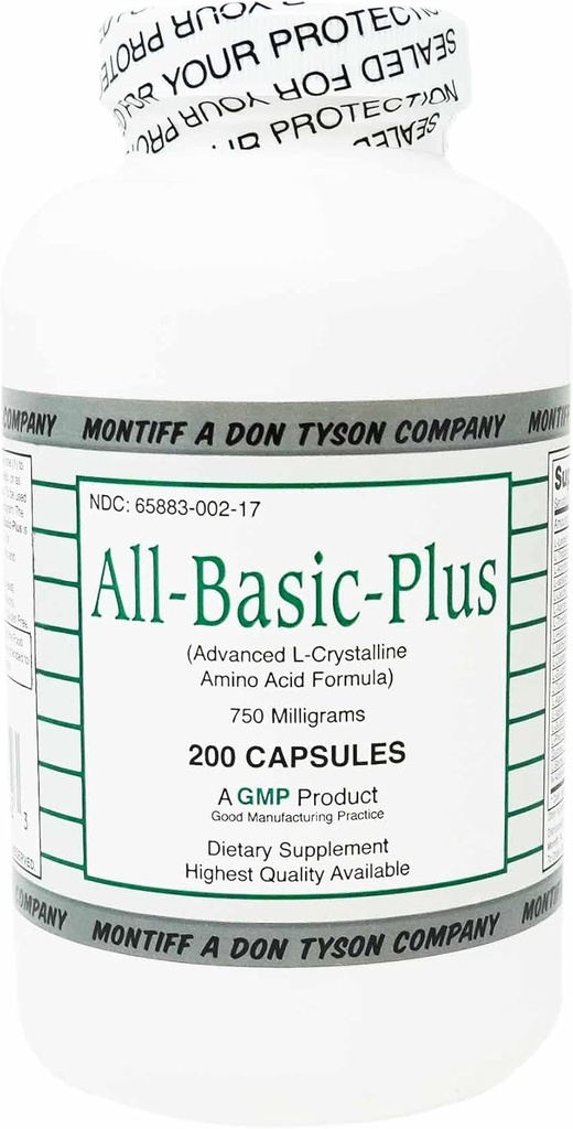Montiff All Basic Plus Advanced Aminosyre Formel 200 kapsler