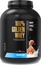 Maxler 100% Golden Whey Protein - 24g of Protein per Serving - Premium Whey Protein Powder for Pre Post Workout - Fast-Absorbing Whey Concentrate, Isolate & Hydrolysate Blend - Salted Caramel 5 lb
