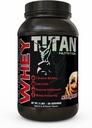 Titan Whey Protein Powder - Premium, Fast- Absorbing Whey med 23g af protein, BCAA, & fordøjelsesenzymer per servering - understøtter Lean Muscle Mass & Optimal fordøjelse - 2 Pounds, Snickerdoodle
