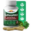 SulforaMAX - Sulforaphane Broccoli Immunity Supplement - [Tidligere Regen- X] - immunforsvar, hjerte, lever, hjernesundhedstillæg - Vegan, non-GMO, 10.000 MCG Sulforaphane (30 vegetariske kapsler)