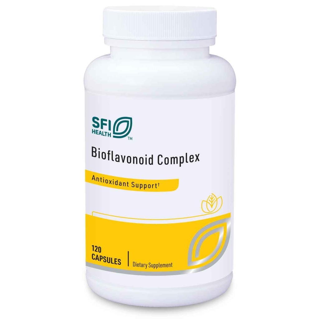 Claire Labs SFI Health Bioflavonoid Complex - immunforsvar, cardiovaskulær & antioxidant Support Supplement med Citrus Bioflavonoider, Quercetin & Rutin (120 kapsler)
