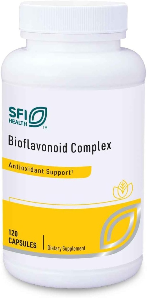 Claire Labs SFI Health Bioflavonoid Complex - immunforsvar, cardiovaskulær & antioxidant Support Supplement med Citrus Bioflavonoider, Quercetin & Rutin (120 kapsler)