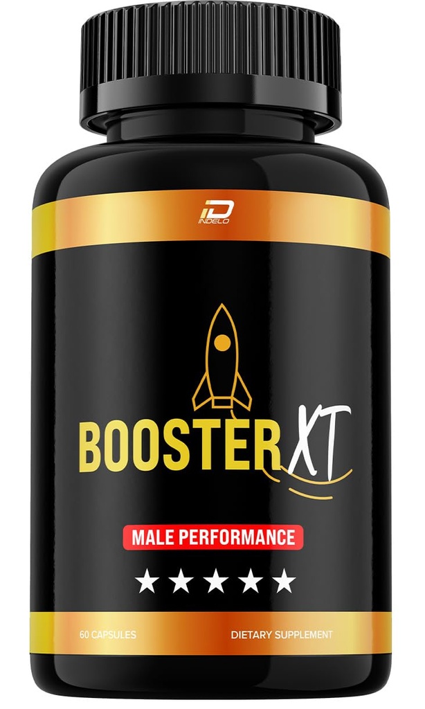 Booster XT for mænd kapsler, BoosterXT Vitamin Complex piller, Booster-XT Officiel Formel, Booster XT para Hombres Kosttilskud, All Natural Support Formel Anmeldelser (1 pakke - 60 Kapsler)