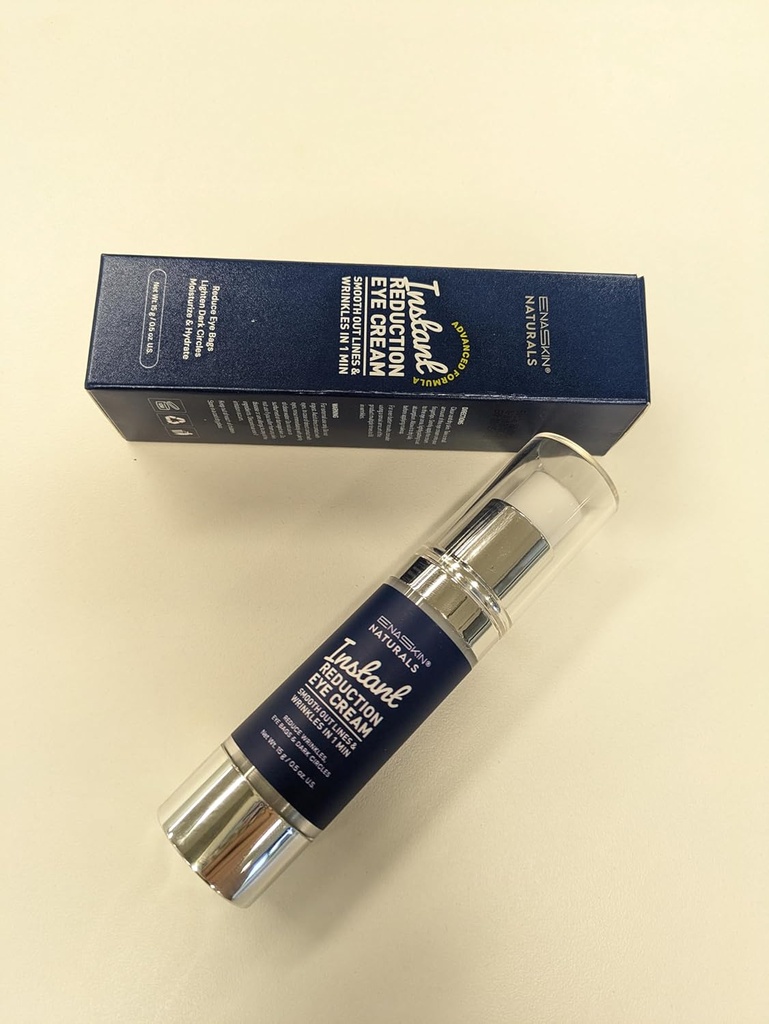 Estaskin Naturals Instant Anti Aging Eye Cream: Hurtig Temporay Eye Stramning for mørke cirkler, Fine Lines og Puffiness i 60 'erne, Anti Aging under Eye Cream for Fine Lines og Eye Tasker