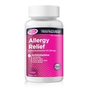 Allergi Relief Antihistamin, Diphenhydramin HCl 25mg, Generisk Benadryl Ultratabs, Relieves Seasonal Indoor eller udendørs øvre luftveje, 1000 Tælling