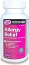Allergi Relief Antihistamin, Diphenhydramin HCl 25mg, Generisk Benadryl Ultratabs, Relieves Seasonal Indoor eller udendørs øvre luftveje, 1000 Tælling