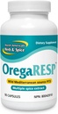NORTH AMERICAN HERB & SPICE OregaResp - 90 Veggie Capsules - Immuno & Respiratory Health - Cumin, Sage, Oregano Oil - Safe for Children & Kæledyr, Non- GMO - 90 Servering