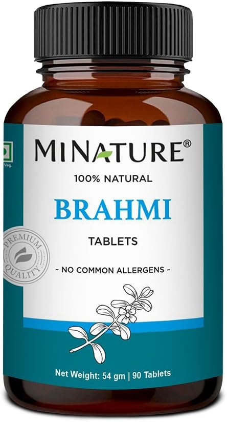 Brahmi Tabletter - 90 Tabletter, 1000 mg