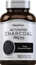 Piping Rock Aktiveret Charcoal Pills