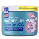 DOODLE HOG Magnesium Cream til børn - Lindrende Relief & Afslapning med Calendula, Aloe Vera, Shea Butter - Topisk Magnesium Cream til søvn - USA Made - (4 oz, uduftende)